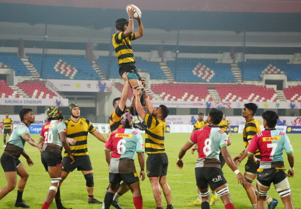Bombay Gymkhana in action v Future Hope 1 - Nat'l Rugby 15s C'ship